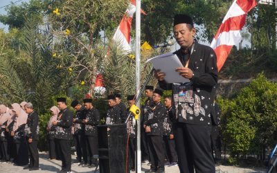 Ada Doa untuk Palestina dan Miniatur Surga pada Peringatan HUT Ke-79 RI di Smamsatu Gresik
