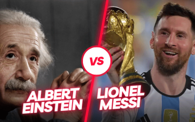 Lebih Cerdas Mana: Albert Einstein atau Lionel Messi?